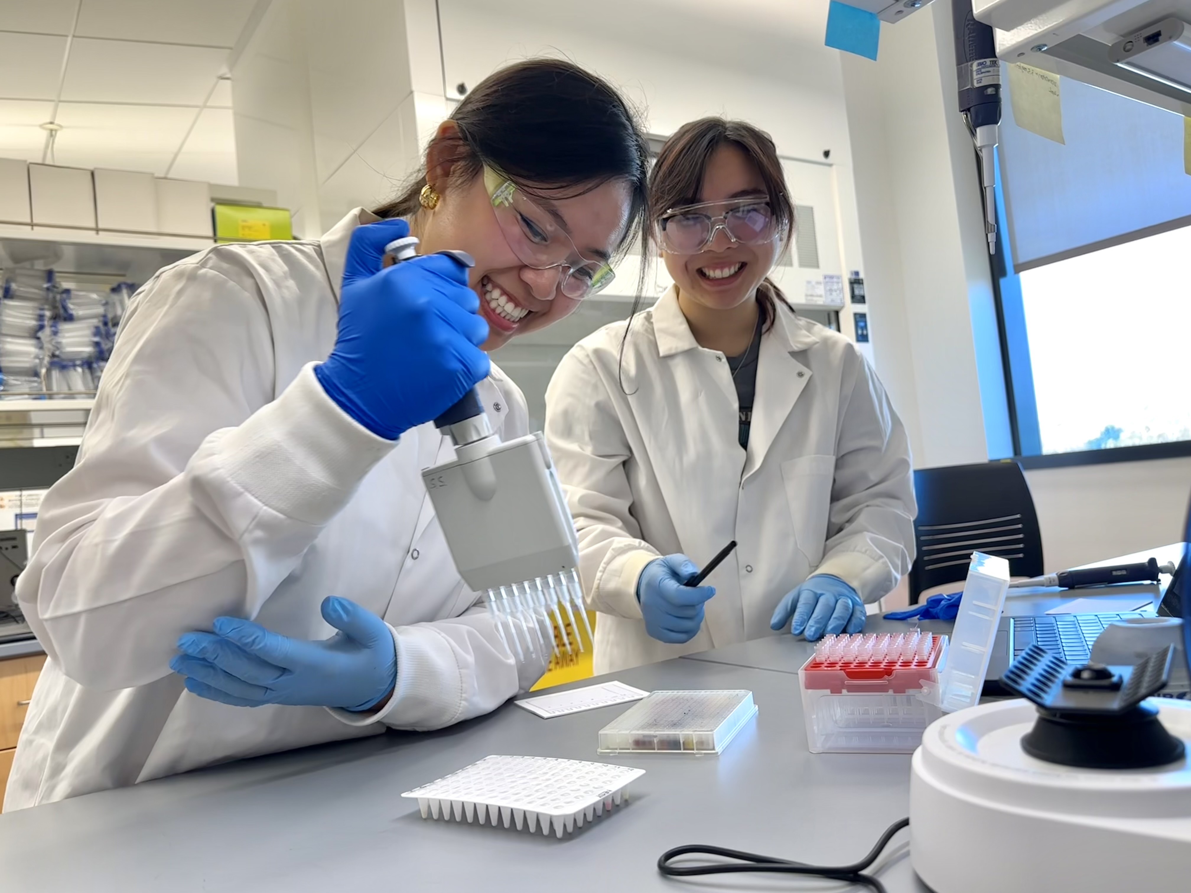 Carroll lab students