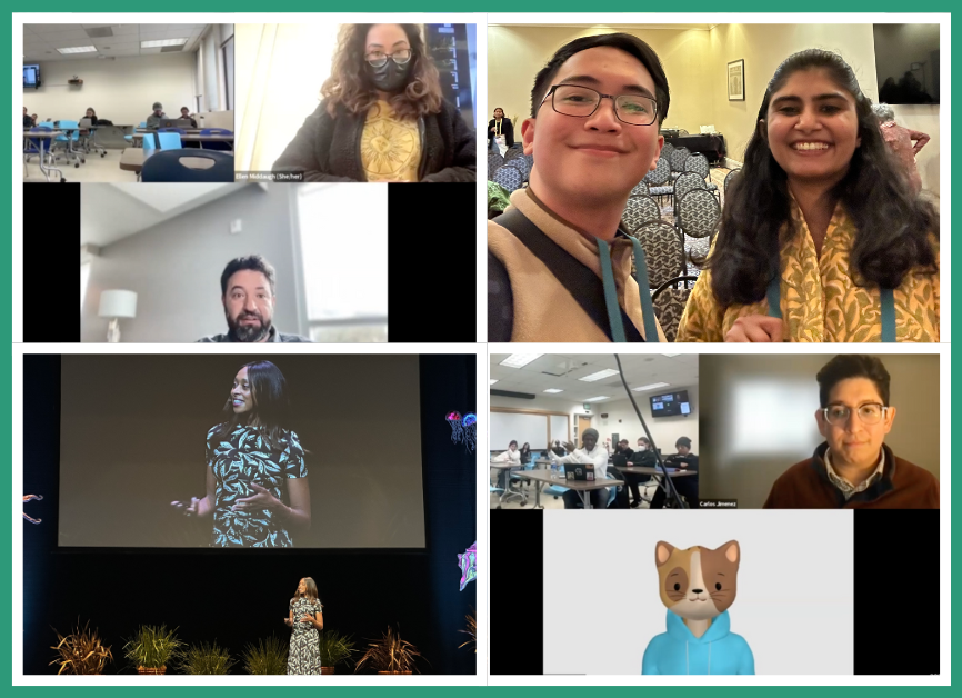 A Collection of HonorsX Guest Speakers Photo collage of HonorsX guest speakers