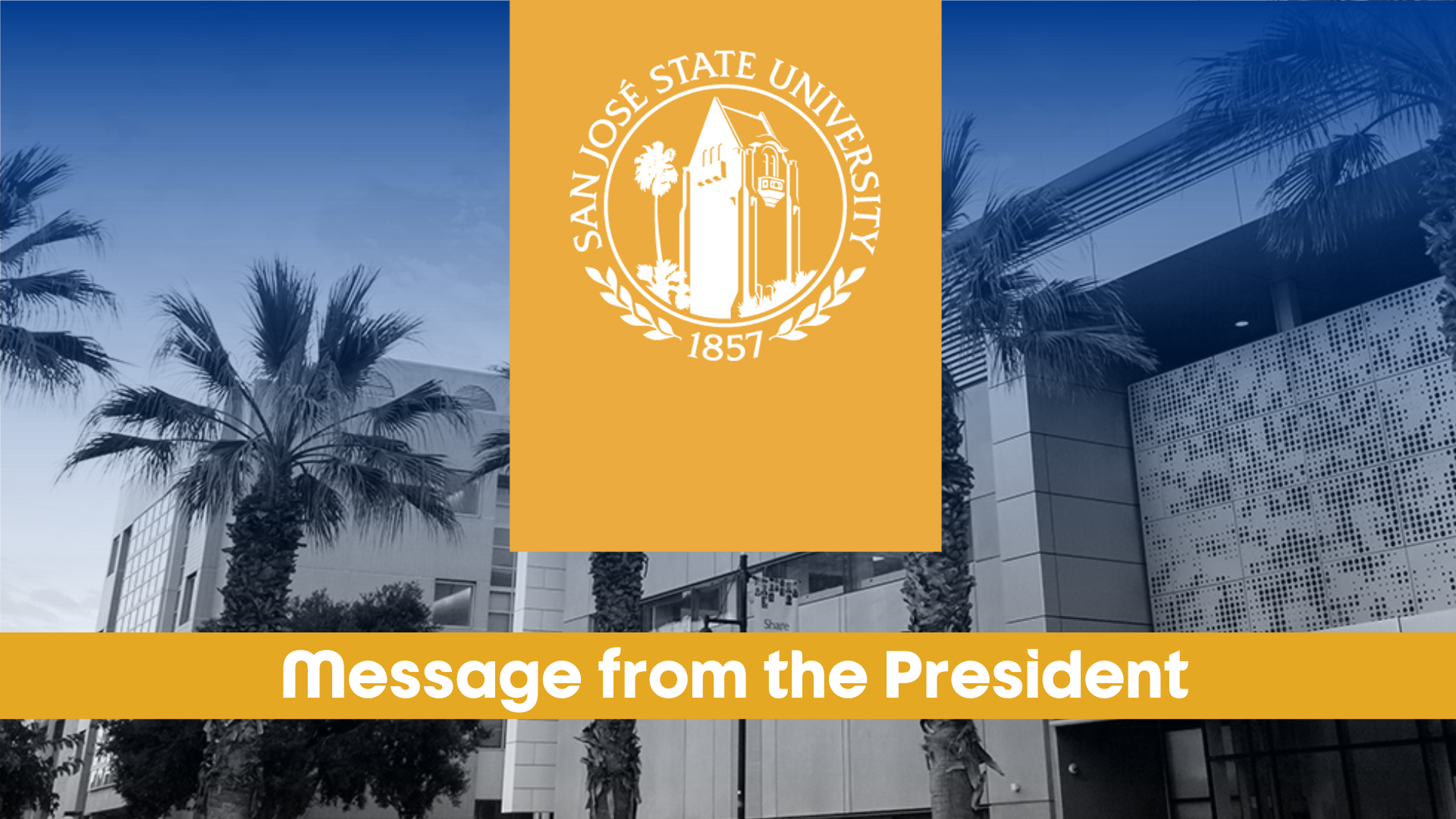 Message from the President
