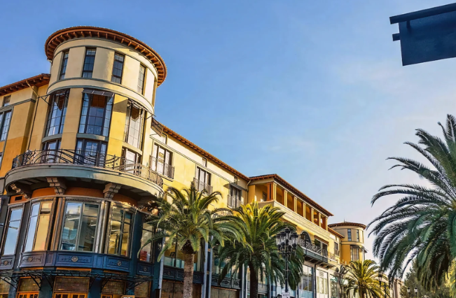 Santana Row in San Jose